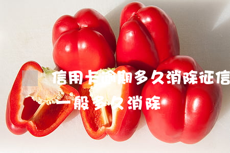 信用卡逾期多久消除征信記錄(征信逾期記錄一般多久消除?)