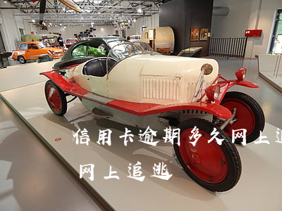 信用卡逾期多久网上追逃(欠信用卡多少会被网上追逃)