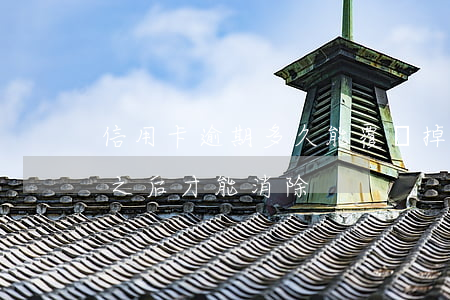 信用卡逾期多久能覆蓋掉(信用卡有逾期幾年之后才能消除)