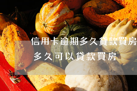 信用卡逾期多久貸款買房(信用卡逾期還清后多久可以貸款買房)