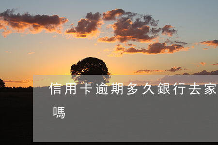 信用卡逾期多久銀行去家里(逾期會到家里去嗎)