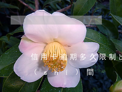 信用卡逾期多久限制出行民生 信用卡逾期時(shí)間
