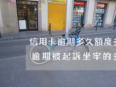 信用卡逾期多久額度多大會被起訴(因信用卡逾期被起訴坐牢的多嗎)