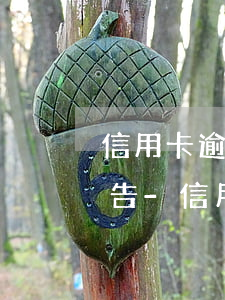 信用卡逾期多少金額會上征信報(bào)告-信用卡逾期多少金額會上征信報(bào)告呢