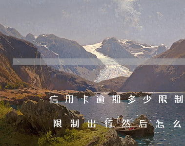 信用卡逾期多少限制出行(信用卡逾期被法院限制出行 然后怎么辦)