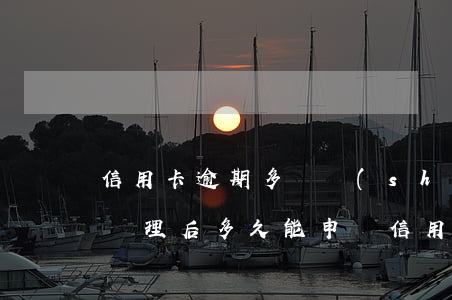 信用卡逾期多長時(shí)間被處理(逾期處理后多久能申請信用卡)