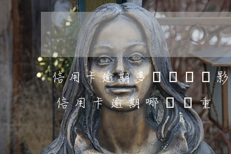 信用卡逾期多長時間會影響貸款(貸款逾期和信用卡逾期哪個嚴重)