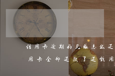 信用卡逾期好几张怎么还(逾期好几个月的信用卡全部还款了还能用吗)