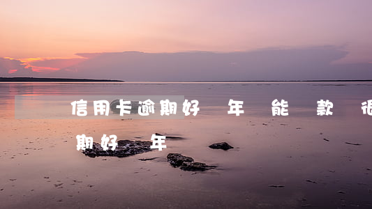 信用卡逾期好幾年還能貸款嗎（很多信用卡逾期好幾年）