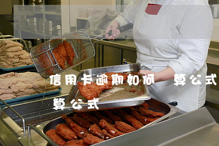 信用卡逾期如何計算公式(信用卡逾期如何計算公式)