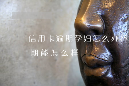 信用卡逾期孕妇怎么办(怀孕期间欠信用卡逾期能怎么样)
