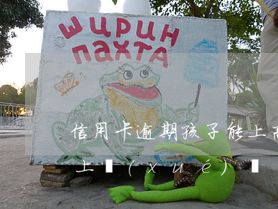信用卡逾期孩子能上高中嗎(欠信用卡孩子能上學(xué)嗎)