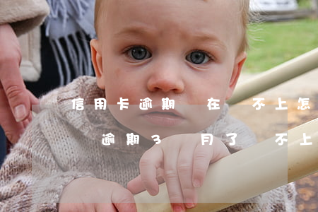 信用卡逾期實在還不上怎么辦6(欠信用卡的錢逾期3個月了還不上怎么辦)