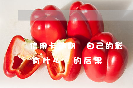 信用卡逾期對自己的影響(信用卡逾期不還會有什么樣的后果)
