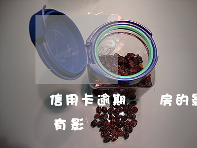 信用卡逾期對購房的影響(買房后信用卡逾期有影響嗎)