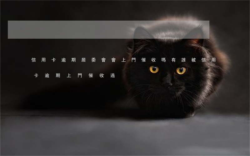 信用卡逾期居委會會上門催收嗎(有誰被信用卡逾期上門催收過)
