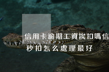 信用卡逾期工資挨扣嗎(信用卡逾期從工資卡秒扣怎么處理最好)