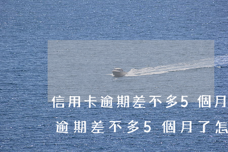 信用卡逾期差不多5個月了怎么辦-信用卡逾期差不多5個月了怎么辦呢