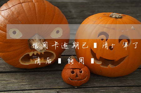 信用卡逾期已還清5年了(信用卡逾期五年還清后還能用嗎)