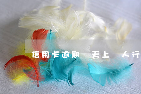 信用卡逾期幾天上報人行(逾期后申請信用卡)