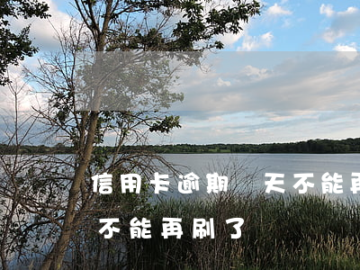 信用卡逾期幾天不能再刷了(信用卡逾期幾天不能再刷了)
