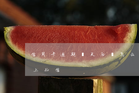 信用卡逾期幾天后會怎么樣(信用卡 逾期幾天上征信)