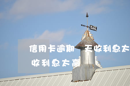 信用卡逾期幾天收利息太高(信用卡逾期幾天收利息太高)