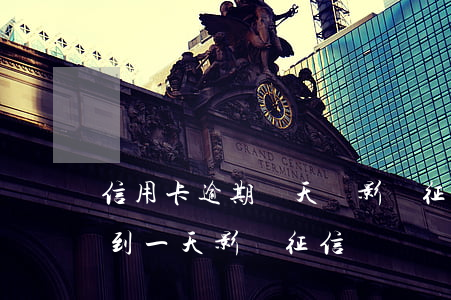 信用卡逾期幾天會影響征信嗎（信用卡逾期不到一天影響征信嗎）