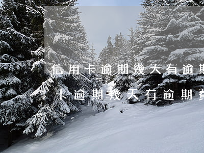信用卡逾期幾天有逾期費(fèi)用(信用卡逾期幾天有逾期費(fèi)用)