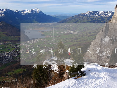 信用卡逾期幾天算污點(diǎn)-怎么看信用卡逾期了多久