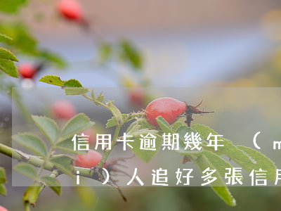 信用卡逾期幾年沒(méi)還也沒(méi)人追(好多張信用卡都逾期了沒(méi)有能力還怎么辦)