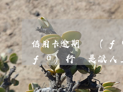 信用卡逾期廣發(fā)(信用卡逾期廣發(fā)行 說是派人上門是真的假的)