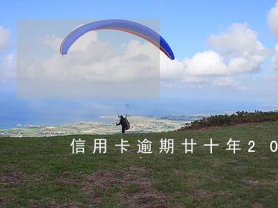 信用卡逾期廿十年(2021年信用卡逾期)
