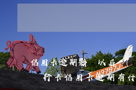 信用卡逾期影響以后轉(zhuǎn)賬嗎(銀行卡信用卡逾期有什么后果)