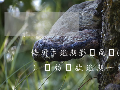 信用卡逾期影響商業(yè)貸(商業(yè)銀行貸款逾期一天會(huì)影響信用嗎)