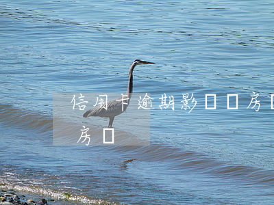信用卡逾期影響還房貸嘛（信用卡逾期影響還房貸）