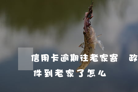 信用卡逾期往老家寄郵政(信用卡逾期郵寄函件到老家了怎么辦?)