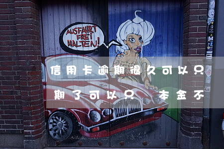 信用卡逾期很久可以只還本金嗎(欠信用卡逾期了可以只還本金不還利息嗎)