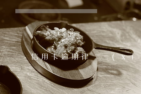 信用卡逾期律師協(xié)會(“信用卡逾期”)