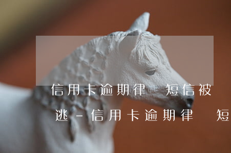信用卡逾期律師短信被網(wǎng)上追逃-信用卡逾期律師短信被網(wǎng)上追逃是真的嗎