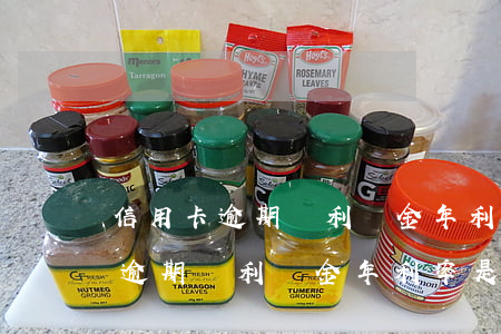 信用卡逾期復利罰金年利率是多少-信用卡逾期復利罰金年利率是多少錢