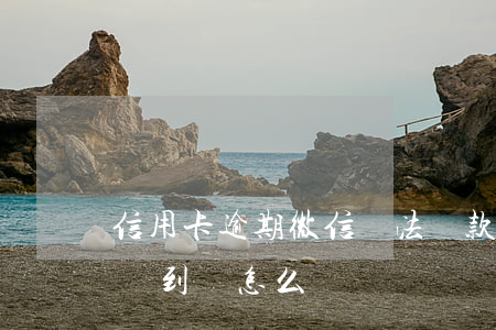 信用卡逾期微信無法還款(微信還信用卡一直沒到賬怎么辦)