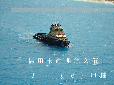信用卡逾期怎么催債務(wù)(信用卡逾期3個(gè)月催債說起訴)