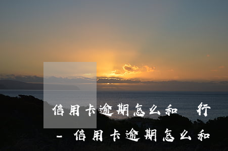 信用卡逾期怎么和銀行協(xié)商要回-信用卡逾期怎么和銀行協(xié)商要回本金