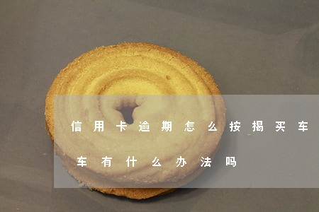 信用卡逾期怎么按揭买车(信用卡逾期贷款买车有什么办法吗?)