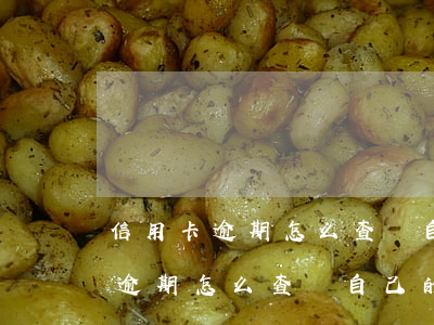 信用卡逾期怎么查詢自己的賬單信息（信用卡逾期怎么查詢自己的賬單）
