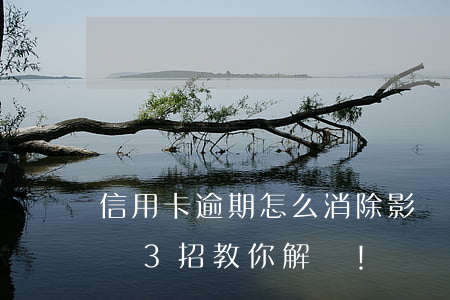 信用卡逾期怎么消除影響(信用卡逾期怎么辦?這3招教你解決!)