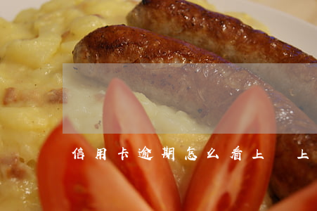 信用卡逾期怎么看上沒上征信