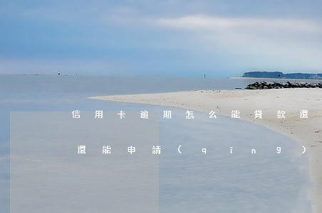 信用卡逾期怎么能貸款還上(有逾期還款記錄還能申請(qǐng)信用卡嗎)