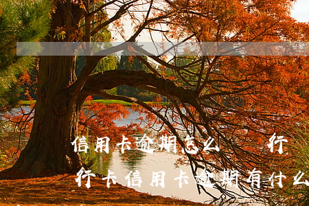 信用卡逾期怎么與銀行聯(lián)系(銀行卡信用卡逾期有什么辦)